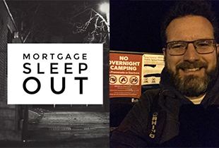 Overnight diary of a mortgage adviser sleeping rough